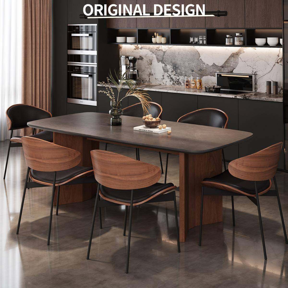 法式复古实木餐桌岩板胡桃木色客厅家用轻奢现代简约意式黑色饭桌,家装灯饰光源,其它灯具灯饰,淘宝优惠券,粉丝福利购,淘宝优惠卷