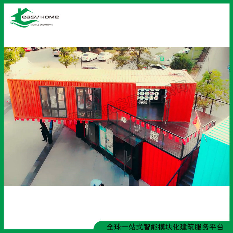集装箱改装别墅住人房屋生活馆展厅旅馆旅社住宅杭州萧雅出品