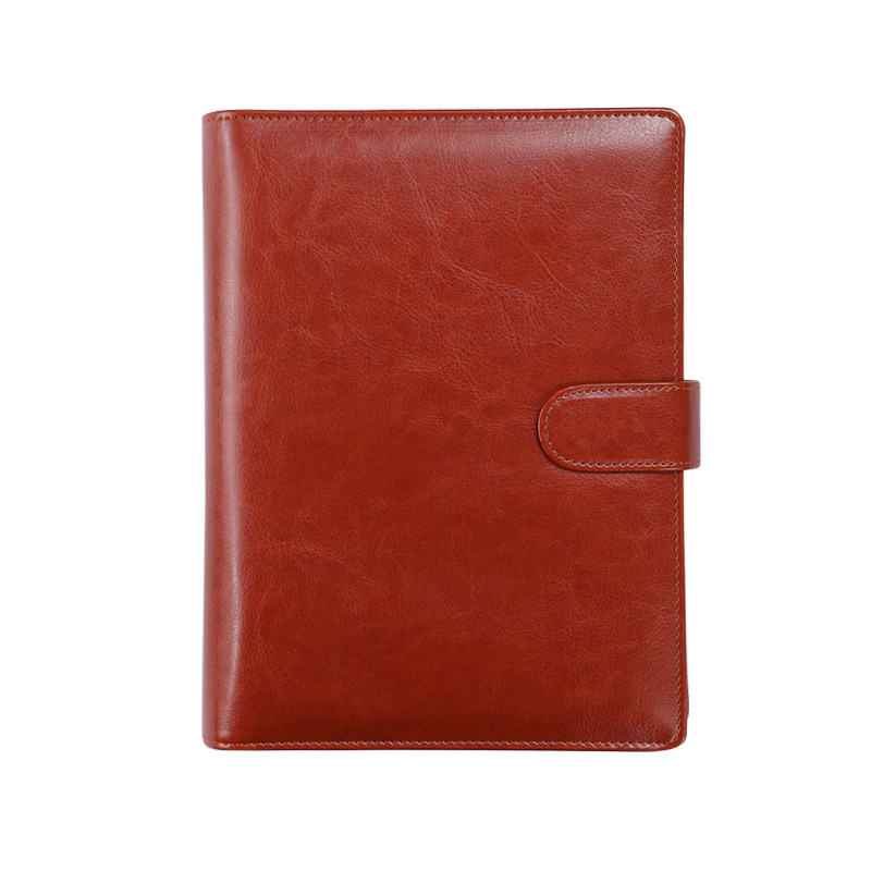 商务活页记事本大容量可装80g200张2.0t厚度 工作记录本内页3公分