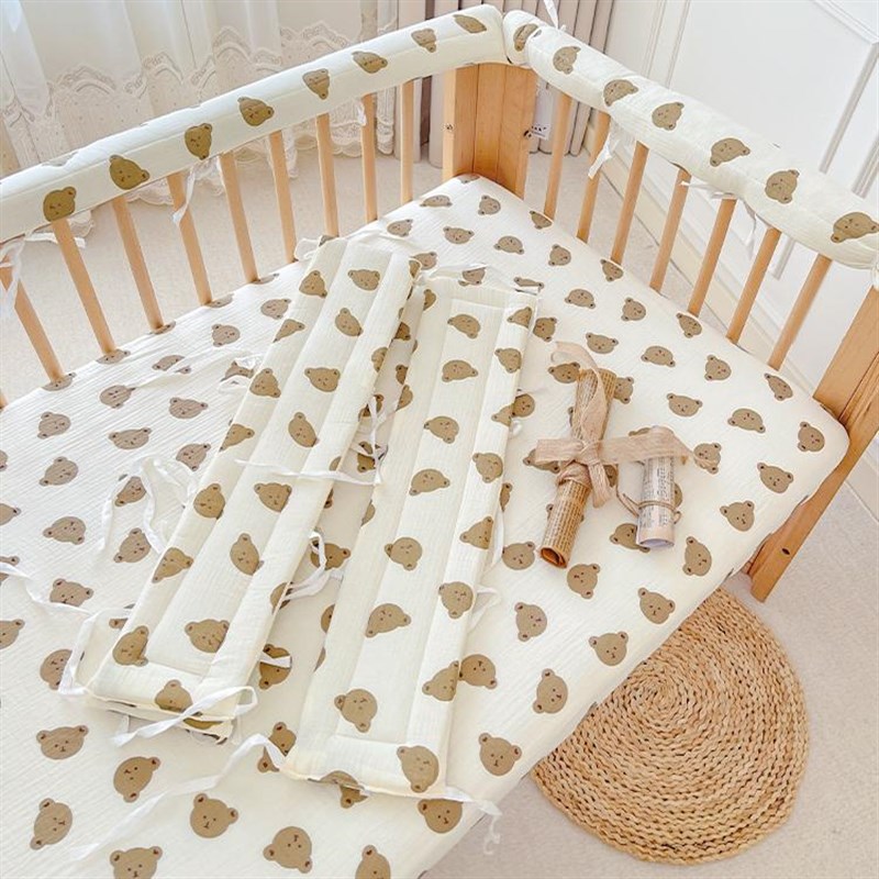 宝宝防撞条婴儿纯棉防护条包边床围环保无毒O防撞缓冲围栏儿童软