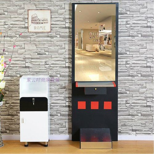 新店开业美发店镜台理发店镜台美发镜子发廊镜子T单面镜子双面镜