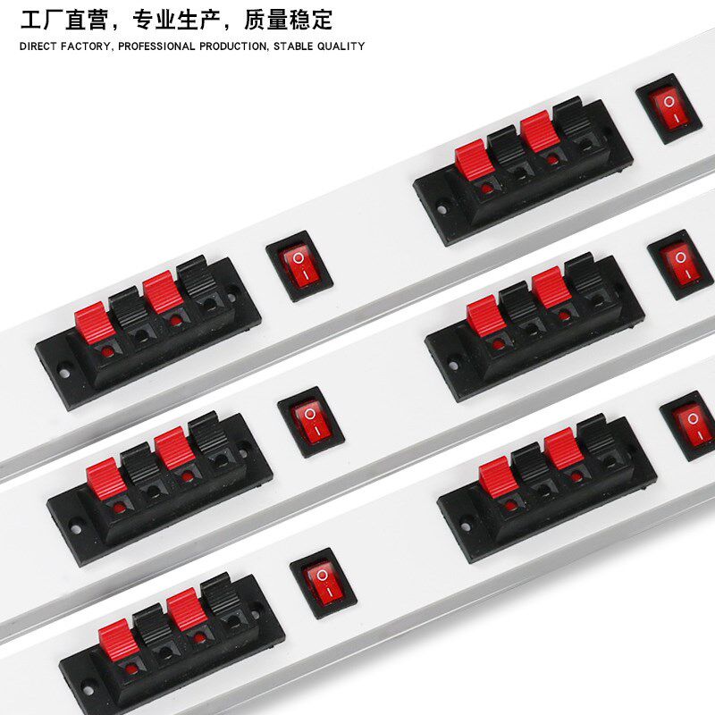 试灯器led测试老化条带开关 四位灯具架测试试灯线V夹灯泡光源检