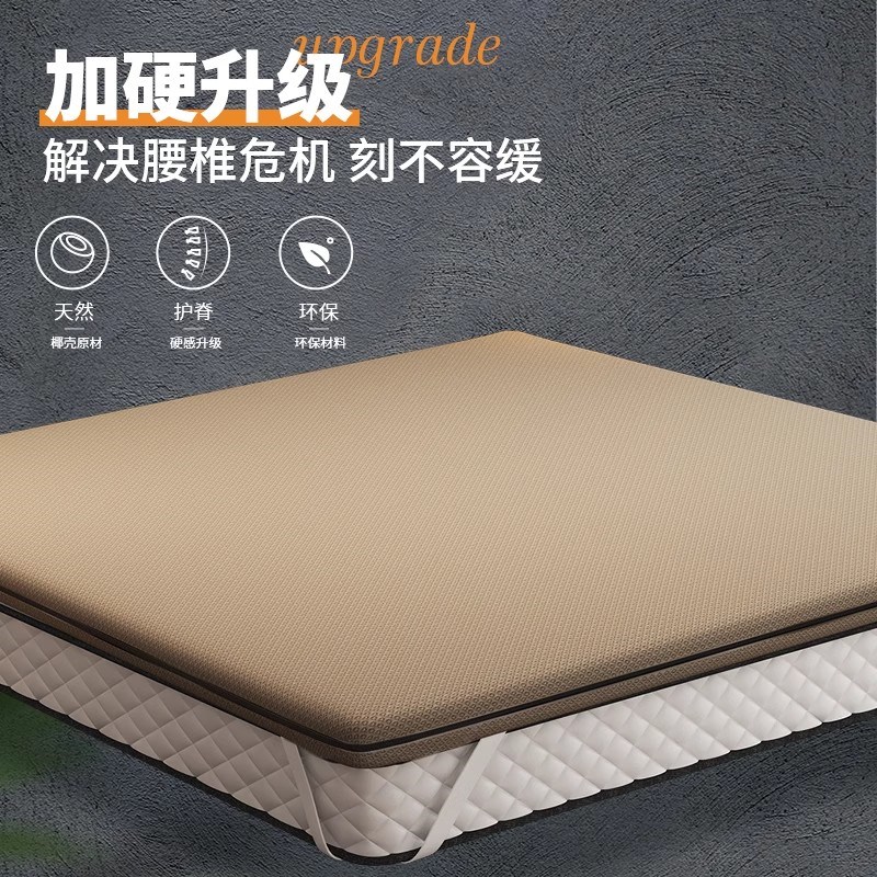 床垫硬板软床加硬神器儿童护脊y椎硬薄加硬垫家用席梦思椰棕垫变