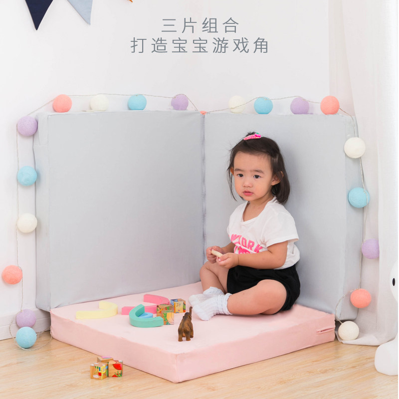 婴儿防摔垫床下加厚8cm地垫儿童家E用游戏垫拼接宝宝爬行垫可定制