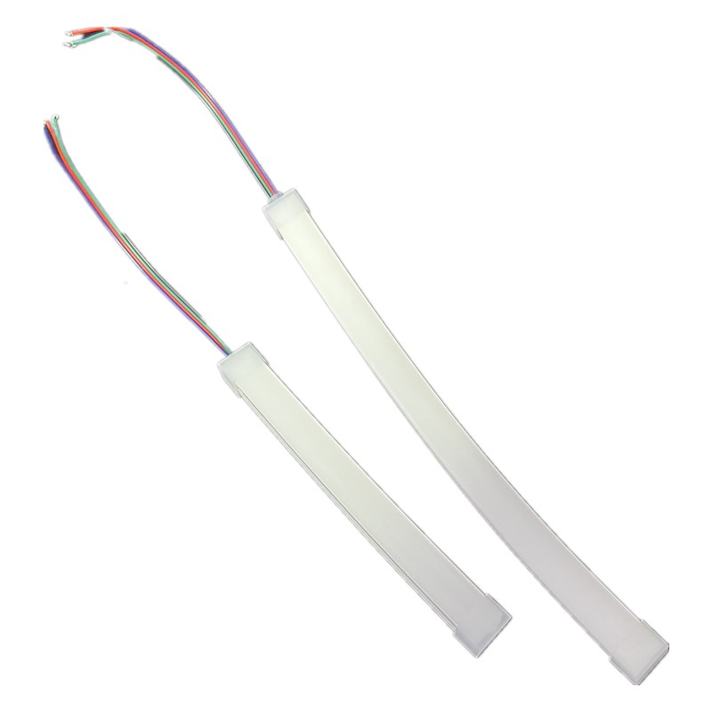 红黄绿RYG三色灯带机床警示灯条24Ev共正共负运行指示LED信号软条