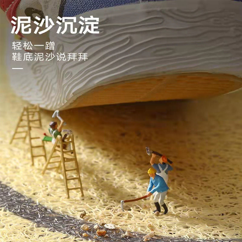 入户门垫进门地垫大门口丝圈x蹭脚垫出入平安家用除尘垫子玄关地