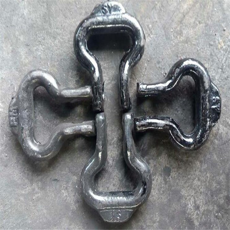 刮板机配件 18×64开口式连接环马蹄环 22×86弧齿环锯齿环