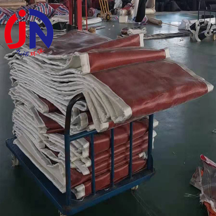 定制非金属蒙皮 耐高温腐蚀非金属膨胀节氟橡胶蒙皮 非金属软连接