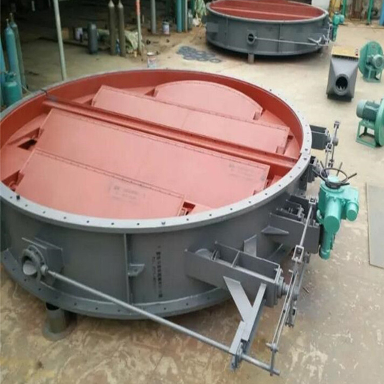 定制除尘管道碳钢电动调风阀 手动涡轮通风蝶阀除尘烟气风道风阀