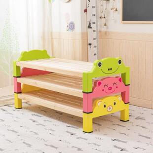 托儿床幼接儿园床带护栏拼床午床幼g88儿午睡床童可叠放