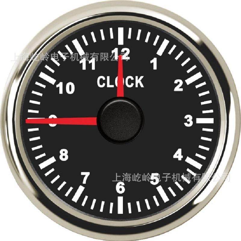 52mm指针时钟ECP-时钟12H9汽车表船舶改装通用时间表-32V带背光灯