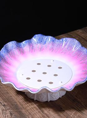 创意密胺海组鲜冰姿造刺盘身雪花玲珑干盘三文90616鱼雪花肥牛套