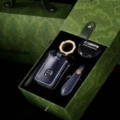 适用23款 沃尔沃钥匙套xc60s90xc90高档xc40包v40男s60l车用壳扣