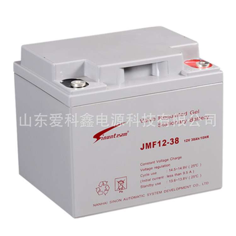 Sinonteam蓄电池JMF12-38 赛能蓄电池12V38AH 免维护铅酸蓄电池