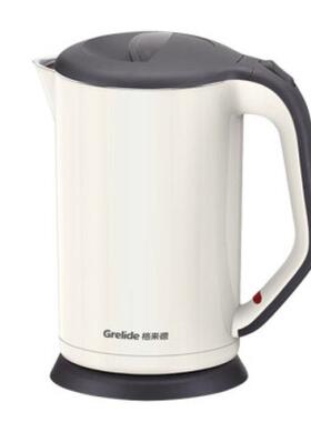 Grelide/格来德D1818A电热水壶304不锈钢家用大容量自动断电1.8L