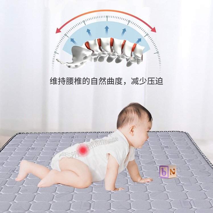椰棕床垫3E棕垫1.8米1.5双人儿童棕榈硬垫出租房经济型折叠榻榻米