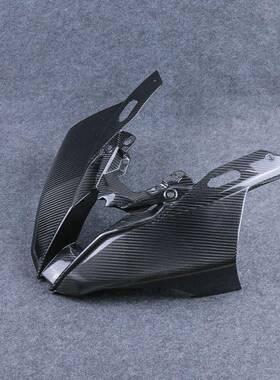 适用宝马BMWS1000RR双R改装碳纤维头罩外壳配件车头进气罩侧板