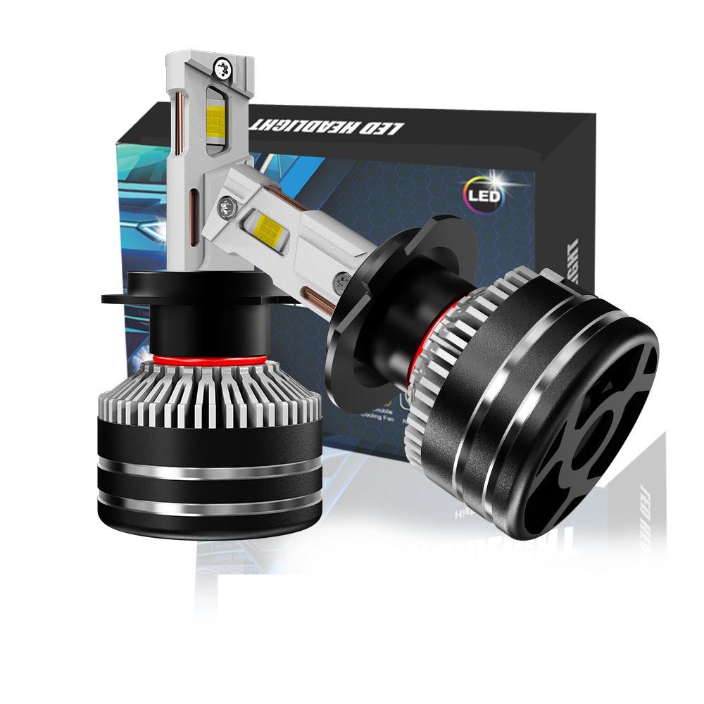 星盛源X20双铜管大功率汽车led大灯雾灯H7H11H19005H4前照灯外贸