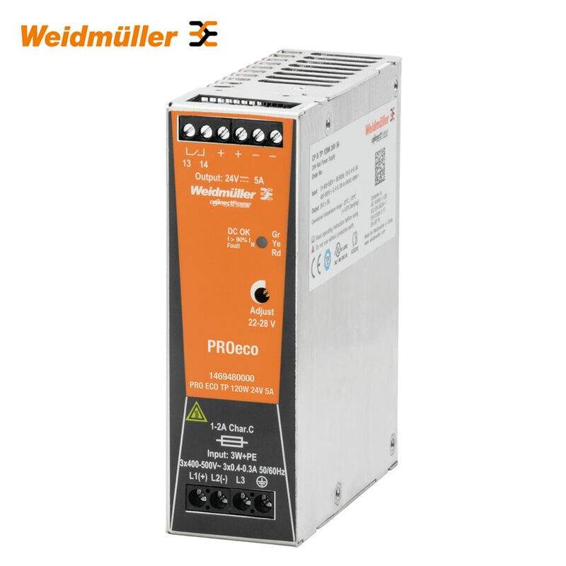 魏德米勒电源 PRO MAX3 120W 24V 5A 1478170000
