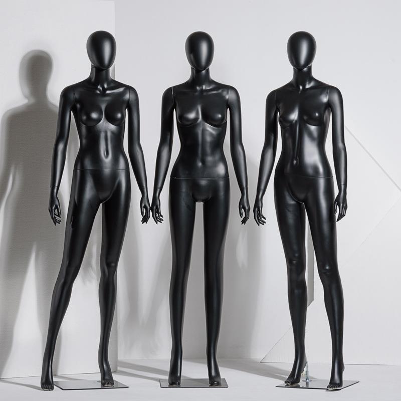 哑黑全身模特道具女服装店女装展示架人体韩版橱窗假人仿真模特架