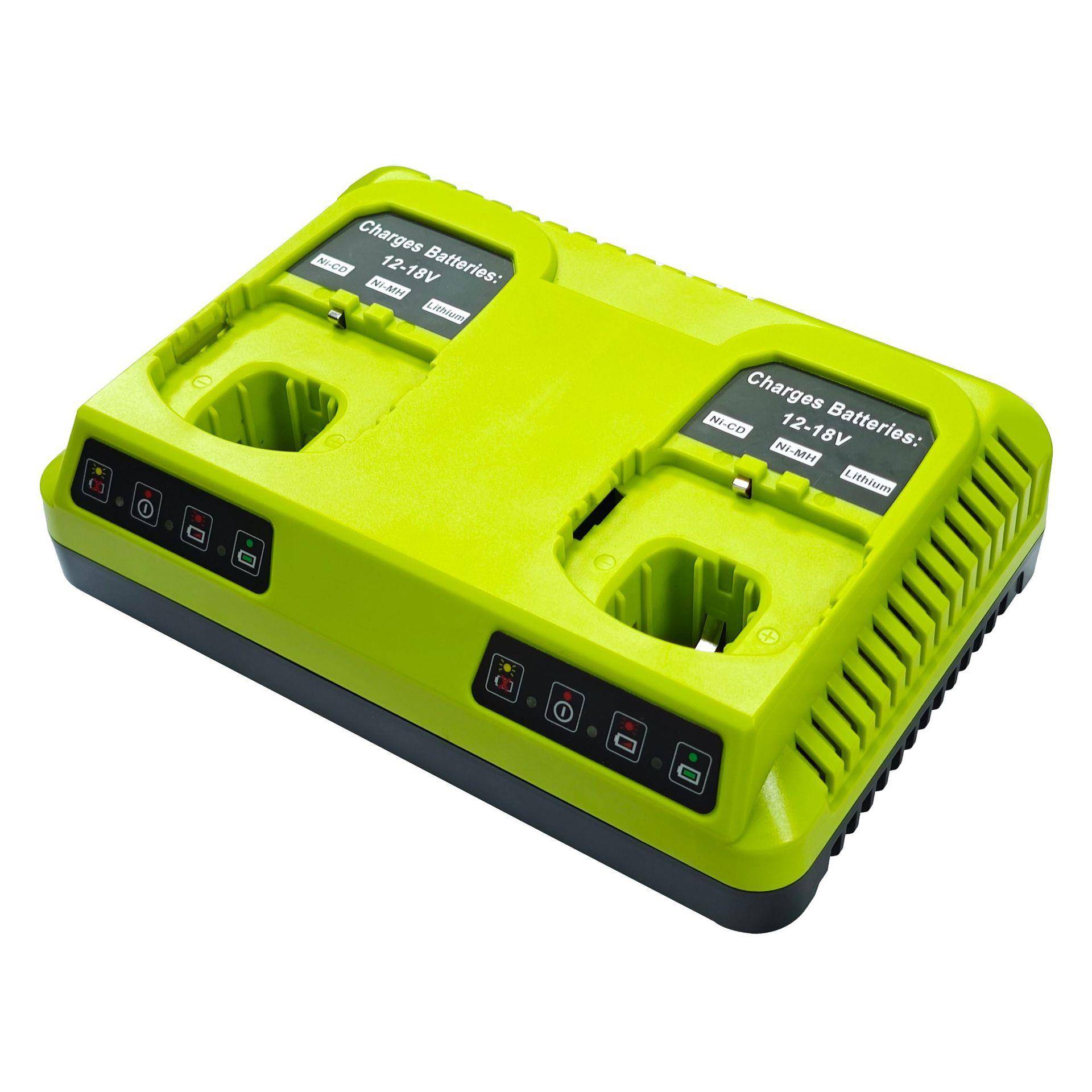 适用于利优比ryobi双充p117/108充电器12/18v锂电/镍电电池组