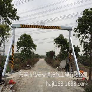 供应40C型槽钢限高架道路限高杆交通龙门架道路限高标志牌