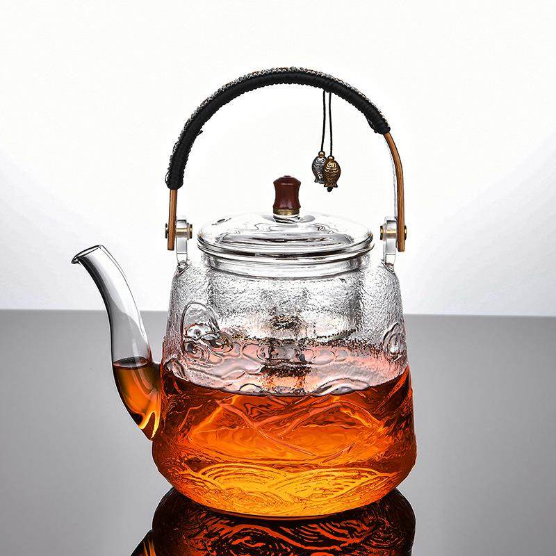 煮茶壶大号提梁壶家用玻璃红白茶煮茶器烧水壶泡茶专用蒸茶壶,鲜花速递/花卉仿真/绿植园艺,割草机/草坪机,淘宝优惠券,粉丝福利购,淘宝优惠卷