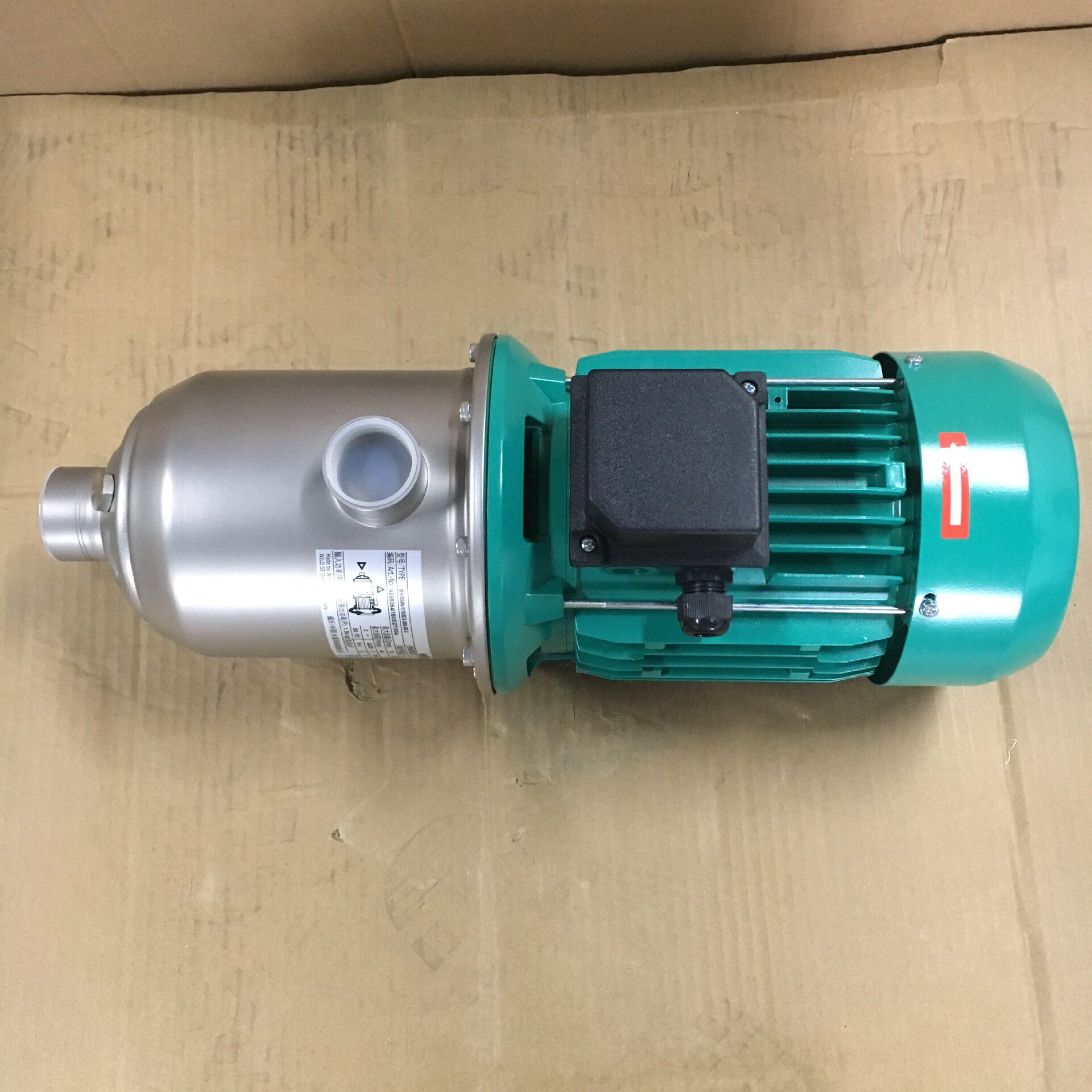 德国威乐wilo农用抽水增压泵MHI204-1/10/E/1-220-50-2-B-BSR