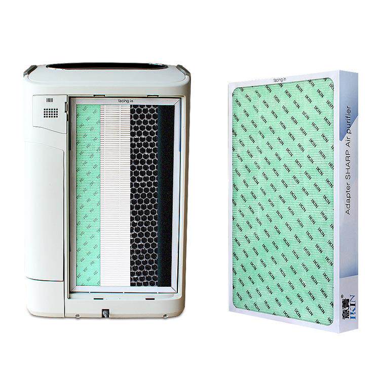 适配夏普空气净化器滤芯KI-BC608/DX85/BX85/WG605集尘复合过滤网