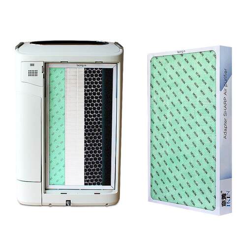适配夏普空气净化器滤芯KI-BC608/DX85/BX85/WG605集尘复合过滤网