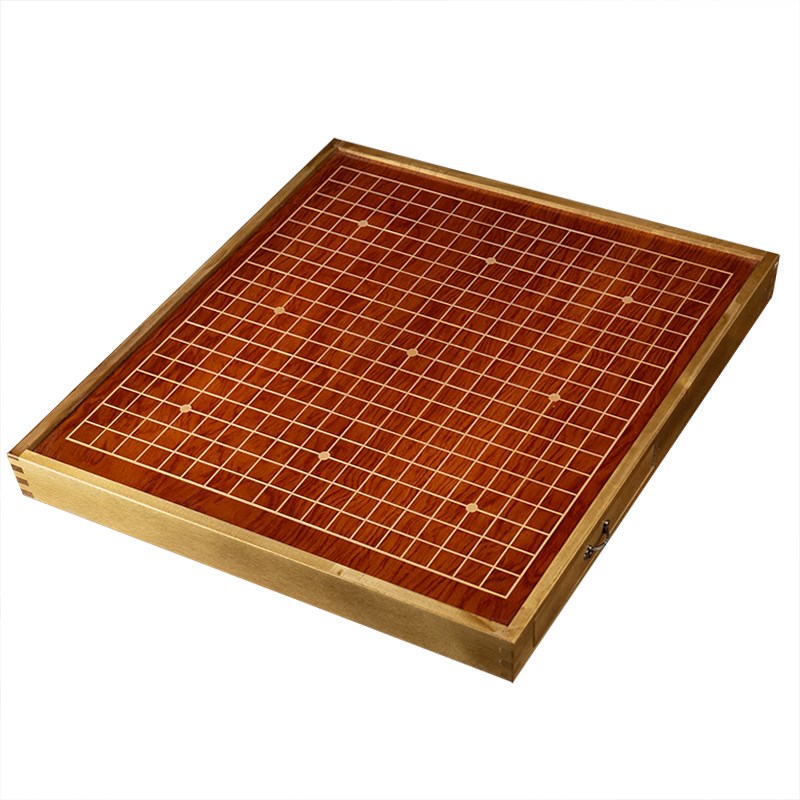 19路围棋五子棋实木棋盘棋桌仿玉B石棋子云子学生成人礼品送礼套