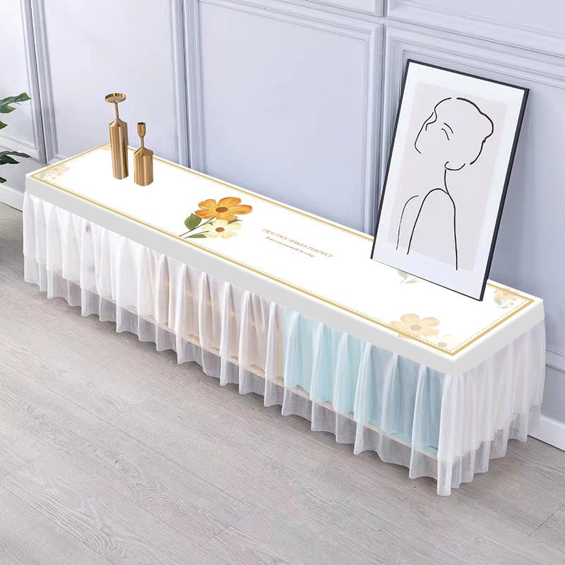 电视柜罩全包g茶几桌布客厅布艺蕾丝长方形餐桌盖巾茶机布垫防尘