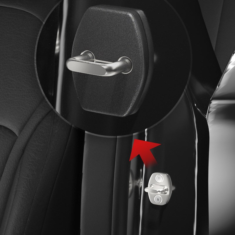 适用丰田卡罗拉雷凌mRAV4荣放凯美瑞亚洲龙汉兰达门锁扣盖限位器