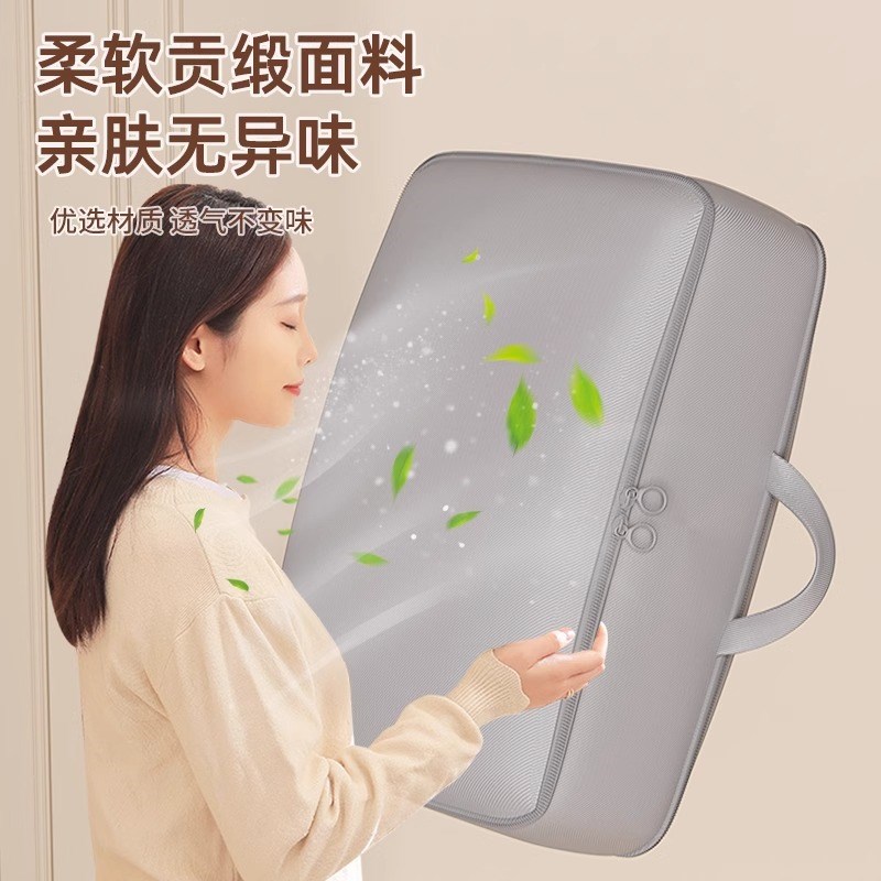 衣物真空压缩袋整理羽绒服蚕w丝被行李箱便携出差旅行分装收纳神