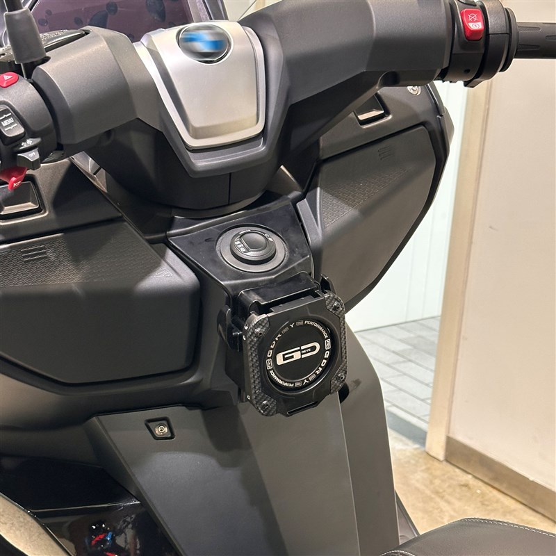 适用摩托车d宝马C400GT C400X改装折叠水杯支架饮料杯架置物挂钩