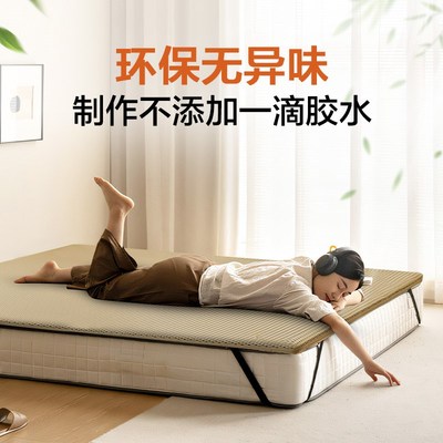 软床垫加硬神器天然椰q棕榈家用卧室超薄护腰床垫上面铺的硬垫子