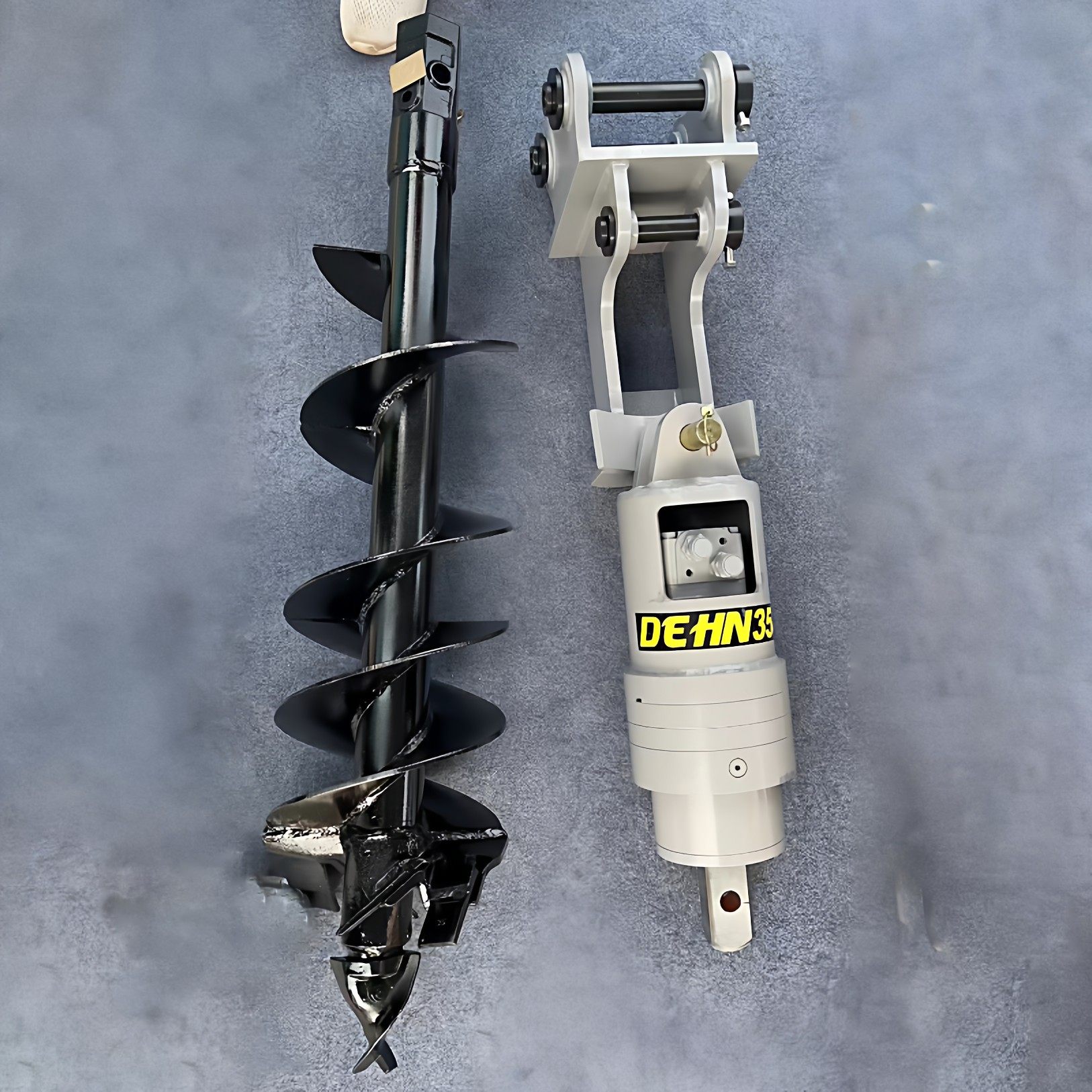 迪悍螺旋钻螺旋钻头旋挖螺旋钻机挖洞机器螺旋钻孔机钻头螺旋钻机