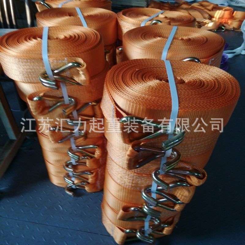 4寸10m拉紧器10t10cm收紧器 货物收紧带 汽车捆绑带生产厂家
