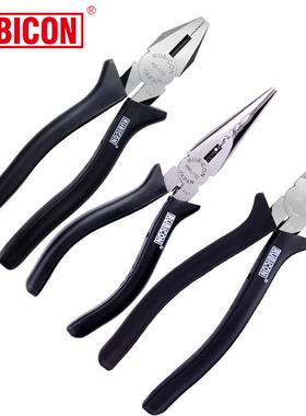 罗宾汉电工钳平嘴钳尖嘴钳斜嘴钳6寸8寸RS老虎钳RML尖咀RD斜口钳