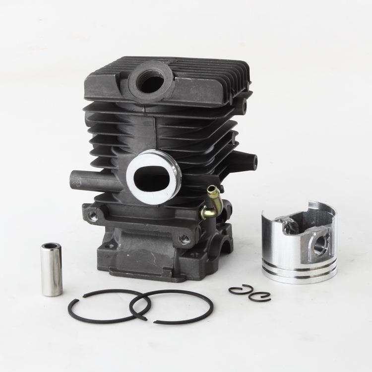 厂家直销油锯MS192汽缸活塞缸套总成链条锯汽油锯伐木锯配件