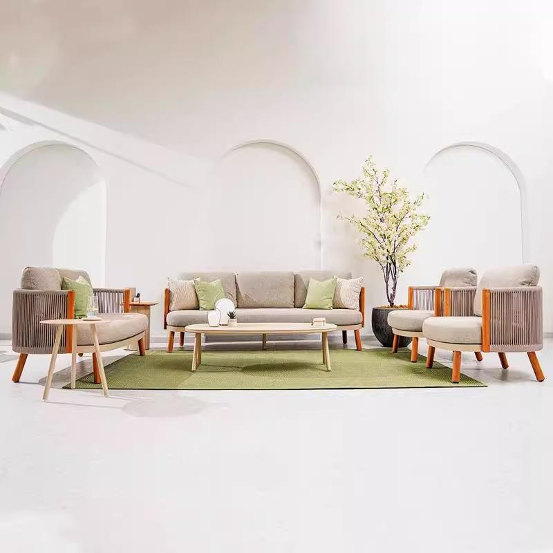 户外沙发休闲藤编别墅庭院花园阳台咖啡厅露天沙发椅家具藤椅组合