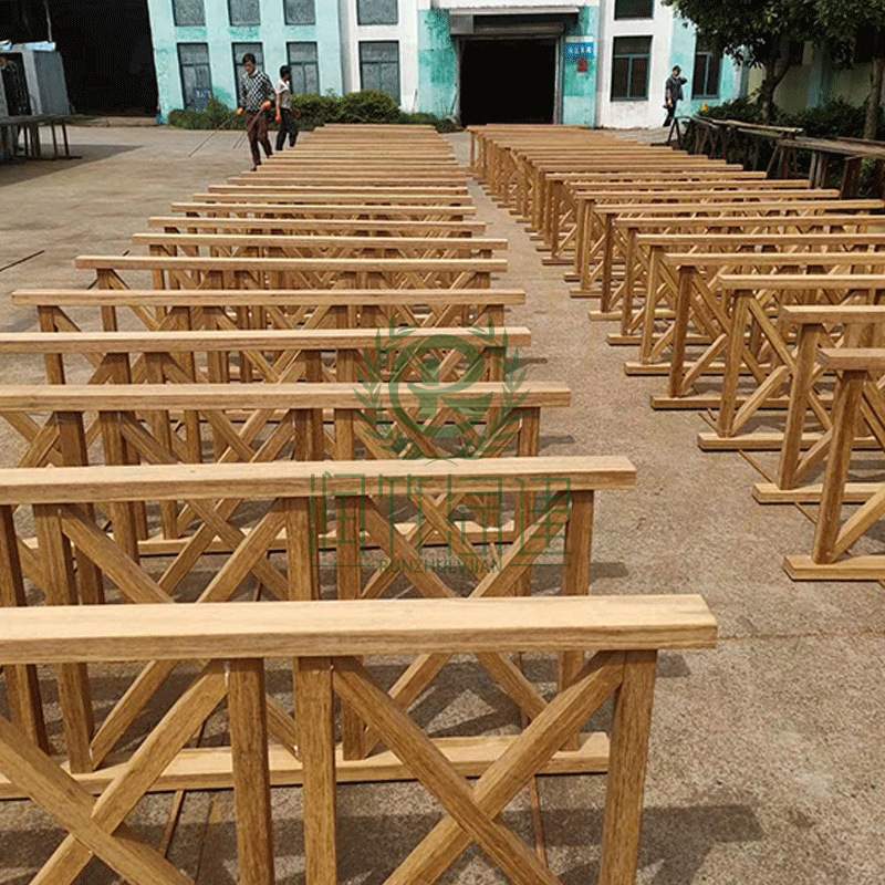 生产户外景区竹栏杆 立柱花园栏杆扶手 栈道栈桥河堤竹扶手