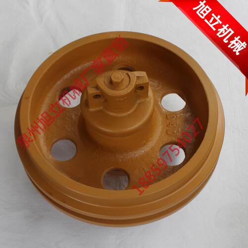 现货供应卡特推土机引导轮 推土机履带底盘配件 卡特D4D引导轮