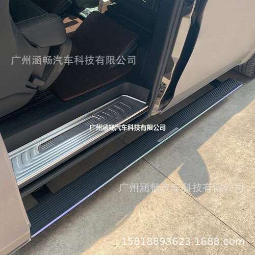 涵畅适用于4S店专用众泰SR9电动踏板改装越野车SUV黑金流光带灯款
