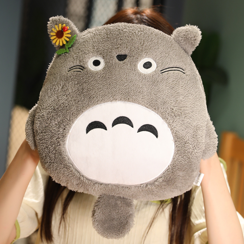 汽车抱枕被子两用二合一毛毯办y公室车用午睡枕头空调被可收纳夏