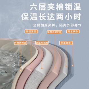 澡大号泡澡桶成人折叠家浴桶加厚BXE冬天泡浴洗桶儿童身用全沐浴