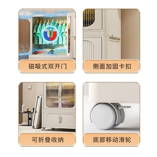 72面宽儿童衣柜收纳柜宝宝小衣橱家用卧室婴儿储物柜可折叠免安装