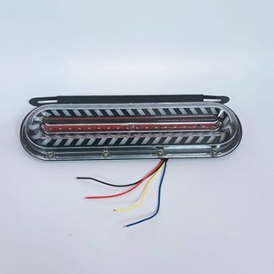 LED爆闪后雾灯12v24v通用防追尾超亮刹车转向警示灯 货车汽车加装