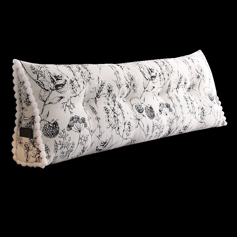 法式三角床头靠垫软包榻榻u米护腰大靠背沙发靠枕靠包三角枕可拆