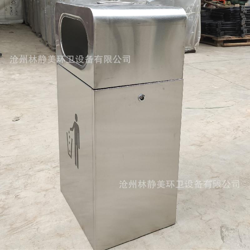 不锈钢垃圾桶户外果皮箱户外小垃圾桶